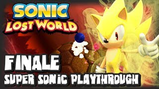 Sonic Lost World Wii U  2K HD Super Sonic Playthrough  Part 7 FINALE [upl. by Vial459]