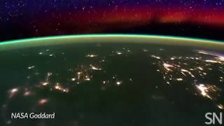 See Earths ionosphere from the ISS  Science News [upl. by Neerihs]