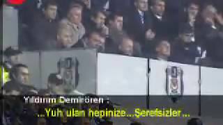 Beşiktaş Çarşı  Yıldırım Demirören Yeter  Protesto [upl. by Hunt]