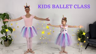 Ballet For Kids  Unicorn Sparkle Princess Ballet  Kids Ballet Ages 3 7 [upl. by Leon]