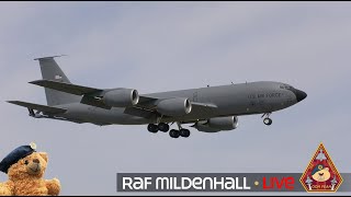 LIVE HEAVY US AIR FORCE ACTION KC135 MC130J amp US MARINE CORPS KC130J• RAF MILDENHALL 040124 [upl. by Rhea]