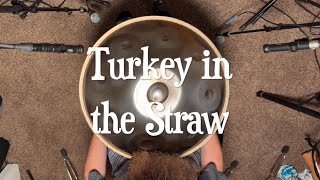 Folk Song  Turkey in the Straw handpan cover [upl. by Nivac]