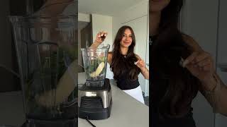 DEBLOATING GREEN SMOOTHIE RECIPE 💚 ASMR ✨ [upl. by Moriyama]