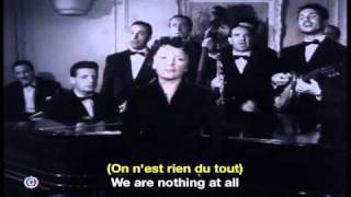 Edith Piaf La Goualante du Pauvre Jean French amp English Subtitles [upl. by Aicenra]