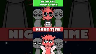 New Update Sprunki REJOYED 😈 NIGHT TIME 🌚 VS Sprunki NIGHT TIME 🌙 [upl. by Dehlia]