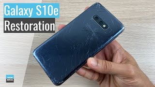 Samsung Galaxy S10e Restoration  Restoring smashed Galaxy S10e [upl. by Apfel]