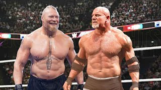 Goldberg vs Brock Lesnar Match [upl. by Deva]