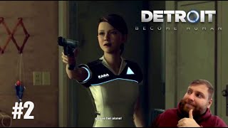 Detroit Become Human Los coj0nes gordos de Kara y un interrogatorio suicida 2 [upl. by Xet]