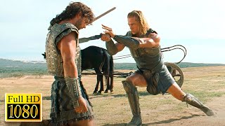 Troy Hector vs Achilles Battle to the Death in the Movie TROY 2014 [upl. by Grimaud147]