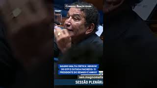 MAGNO MALTA CRITICA ABUSOS DO STF E CUTUCA PACHECO O PRESIDENTE DO SENADO É AMIGO [upl. by Ertha]