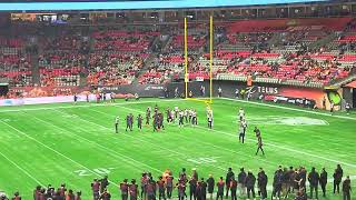 BC Lions Vs Montreal Alouettes October 19th 2024 Vernon Adams Jr Touchdown [upl. by Eidnak]