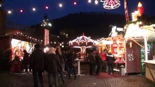 Advents en kerstmarkt in Cochem Moezel Duitsland  Kerst Moezelstreek [upl. by Lederer502]