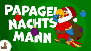 🦜🎅 Papageinachtsmann  Weihnachtslieder zum Mitsingen  Tierlieder  JiMi FLuPP  Sing Kinderlieder [upl. by Eimile]