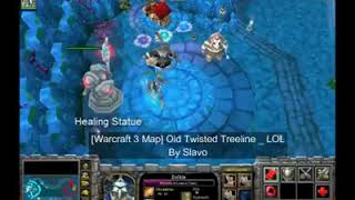 WC3 Map  Old Twisted Treeline LOL No Protected [upl. by Nathanoj]