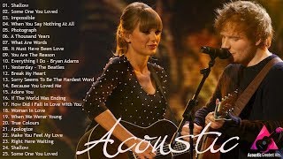 Acoustic 2022  The Best Acoustic Covers of Popular Songs 2022 [upl. by Parthen]