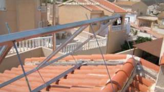 Video Instalación híbrida Solar  Eólica en vivienda particular [upl. by Filomena]