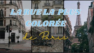 Rue la plus colorée de Paris [upl. by Nad590]