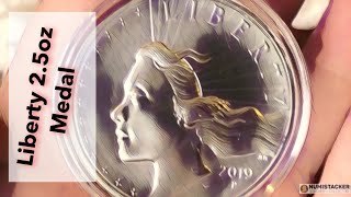 USA 2019 Liberty Silver Medal and what is Numistacker buying [upl. by Enileuqcaj944]