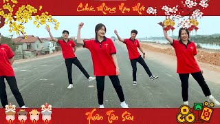 Cử điệu tết 2024  TẾT ĐONG ĐẦY  DAN TRU DANCE TEAM [upl. by Adnilev]