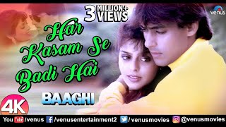 Har Kasam Se Badi Hai  4K Video  Salman Khan  Kavita Krishnamurthy  Baaghi  90s Best Love Song [upl. by Tnert528]