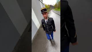 En vareuse 😎 gendarmerie gendarme militaire army gendarmerienationale vareuse military [upl. by Slaohcin]