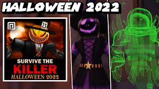 🎃HALLOWEEN 2022 IS HERE 🔪Survive The Killer Halloween Update👻 [upl. by Ettezoj439]