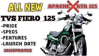 TVS FIERO 125  Upcoming tvs bike  Fiero 125 launch date prices specs [upl. by Romina]