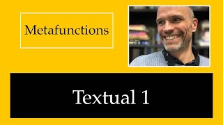 Textual Metafunction 1  Theme and Rheme [upl. by Amabil548]