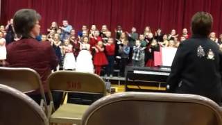 Carrington Elementary 1st Grade Christmas Program [upl. by Atnamas601]