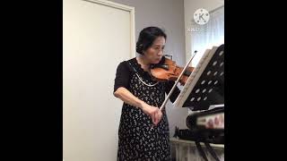 Kadenz by Joachim from Violin Concerto No4 by Mozart 1st movement 🌟vn Megumi Matsumoto [upl. by Lain]