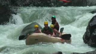 Costa Rica White Water Rafting in El Chorro [upl. by Aramo488]