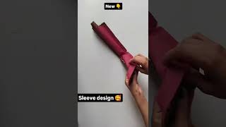 Sleeves design 💯💯💯design fashion trending shorts sewing tricks youtubeshorts [upl. by Littell747]