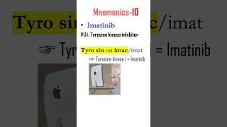 Imatinib Tyrosine Kinase Inhibitor usmle usmlestep1 mbbs neetpg next medstudent neet [upl. by Eelame983]