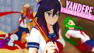 YANDERE CAN WIN SENPAI by BURYING RIVALS  Yandere Simulator Update Funny Moments in Yandere Sim [upl. by Fernandina]