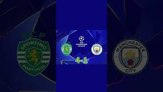 LE SPORTING PULVÉRISE MANCHESTER CITY sporting manchestercity liguedeschampions shortvideo [upl. by Brent685]