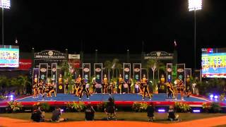 The ACE Cheer Company Warriors 2014 Senior Large Coed Finals [upl. by Aymer]