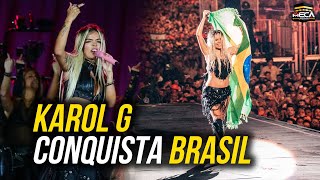 KAROL G CONQUISTA BRASIL EN ROCK IN RIO [upl. by Ardnuaed]