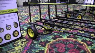 Rock N Roller Carts at NLFX Pro Booth at MBLV17 By John Young of the Disc Jockey News [upl. by Araminta]