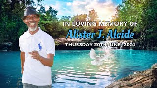 Cemetery Service of the Late Alister J Alcide [upl. by Jilly]