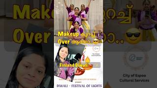 Finland Diwali Celebration  yt shorts shortsfeed finlandmalayalam dance [upl. by Gnek]