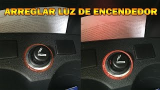 Arreglar luz del encendedor de VW VentoPolo Luz de consola [upl. by Karlin795]