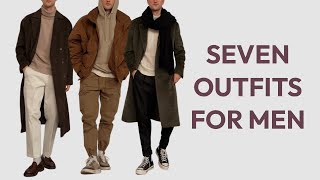 7 Fall Winter Outfits for Men  WIWTW 43 [upl. by Papageno]