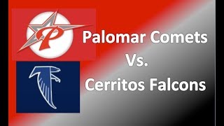 Palomar Comets vs Cerritos Falcons Fastpitch College Softball CA Catcher 1st Base Emily Burrow [upl. by Verena]