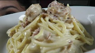 Spaguetti con camarones al vino blancoMarisolpink [upl. by Gellman]