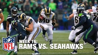 Todd Gurley Hurdles Earl Thomas amp then Fumbles the Ball  Rams vs Seahawks  NFL [upl. by Ogaitnas155]