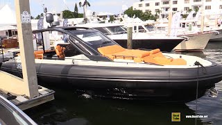 Fast and Powerful  2022 Sacs Rebel 47 RIB Motor Boat [upl. by Dall]