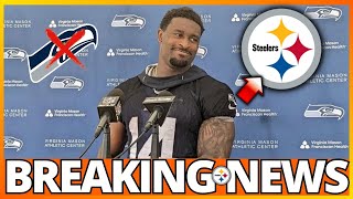 YES WOW SEAHAWKS PLAYER CLOSE DEAL WITHTHE STEELERS PITTSBURGH STEELERS NEWS [upl. by Vasos]