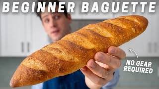 The Easiest Actually Good Baguette You Can Make at Home [upl. by Akenet]