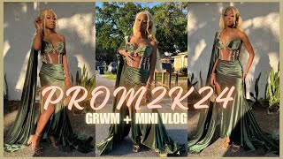 PROM 2K24 GRWM  VLOG [upl. by Adroj]