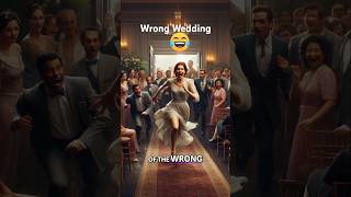 Sticky situation at a wrong Wedding😰🤣 storytime shorts funnyshorts [upl. by Aihtnis]